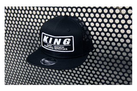 King Shocks Trucker 9FIFTY WHITE Snapback Cap